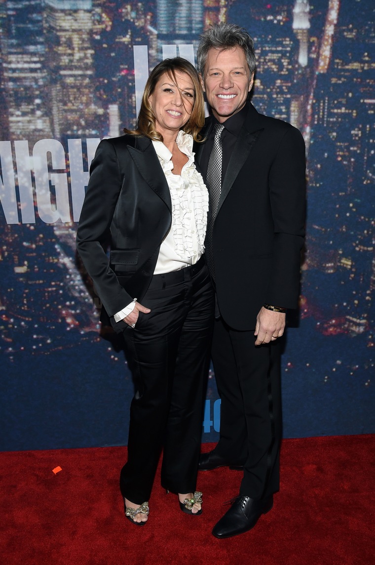 Jon Bon Jovi and Dorothea Hurley