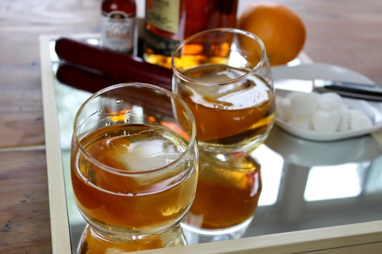 Rum Old-Fashioned