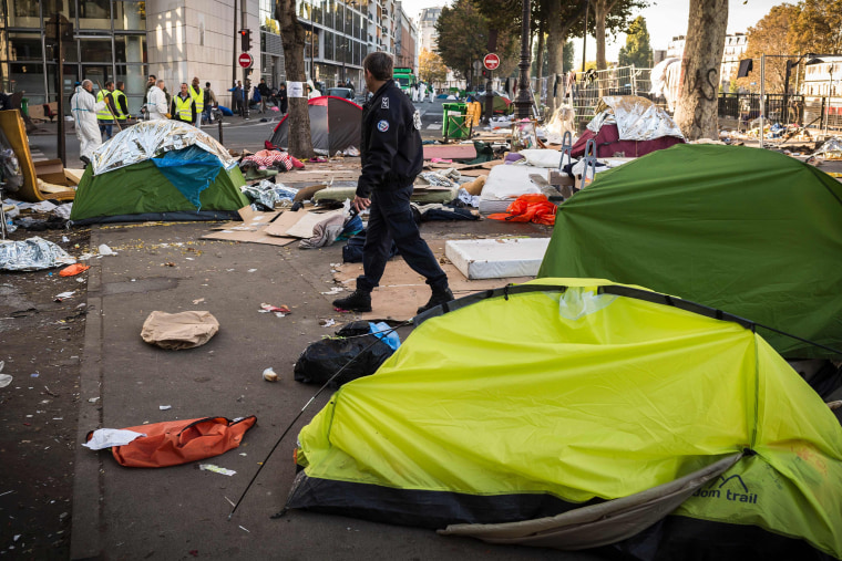 Image: TOPSHOT-FRANCE-EUROPE-MIGRANTS