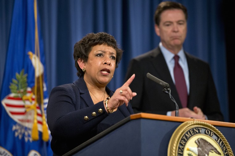 Loretta Lynch, James Comey