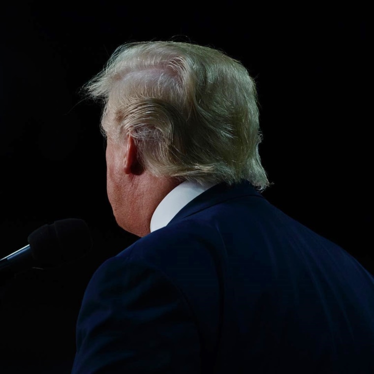 Image: Trump speaks during a campaign rally at the University of Northern Colorado