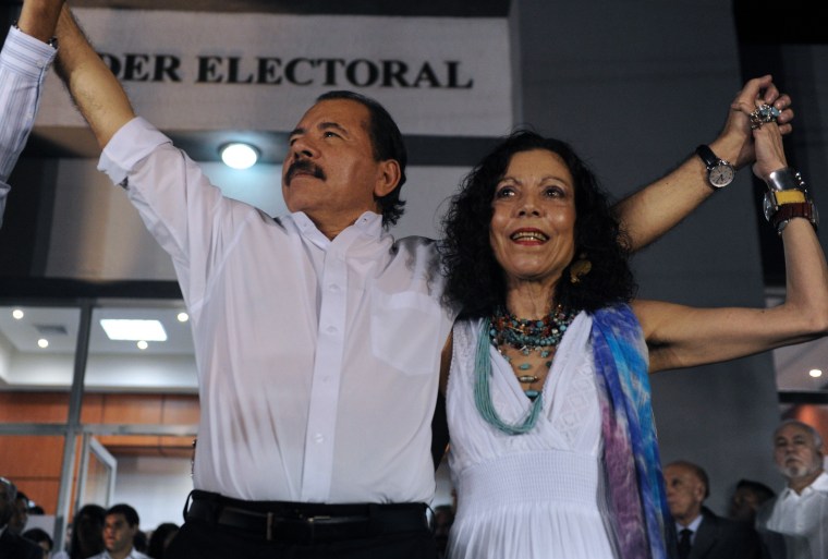 NICARAGUA-POLITICS-ORTEGA