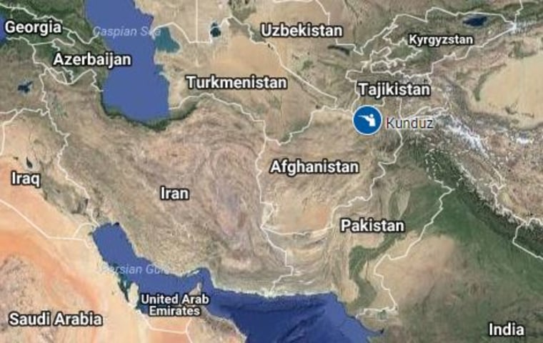 Image: Map of Kunduz
