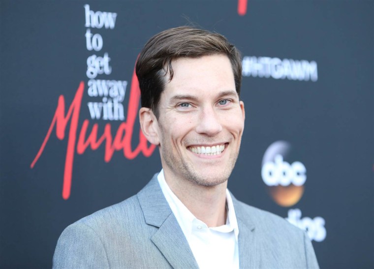 "How To Get Away With Murder" Creator Peter Nowalk arrives at Sunset Gower Studios on May 28, 2015, in Hollywood, California.