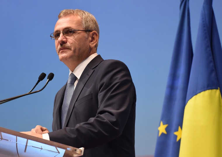 ROMANIA-POLITICS-SOCIAL DEMOCRATIC PARTY-LIVIU DRAGNEA