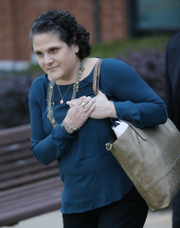 Image: Nicole Eramo  leaves federal court after closing arguments in her defamation lawsuit against Rolling Stone magazine