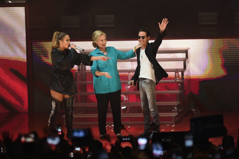 Image: Jennifer Lopez Gets Loud For Hillary Clinton At GOTV Concert In Miami