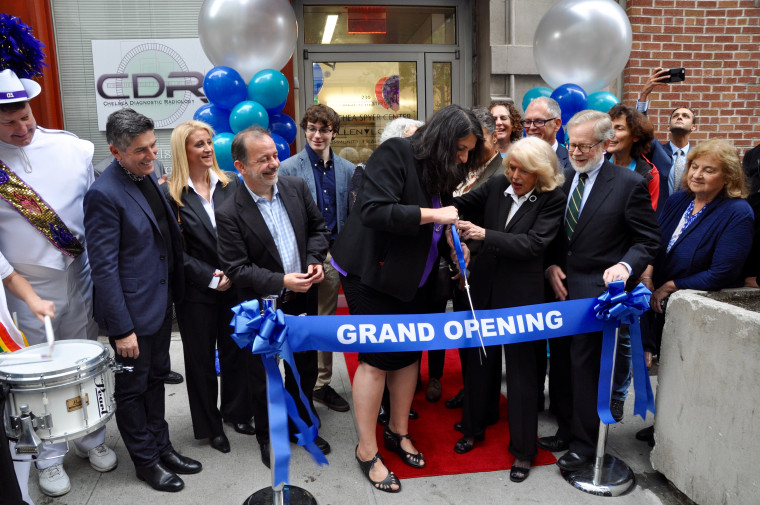 Edie Windsor at the ribbon-cutting ceremony for the Thea Spyer Center in New York City on November 3, 2016.