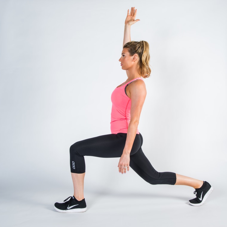 Hip flexor stretch