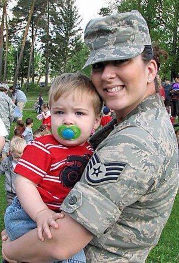 Military moms and dads