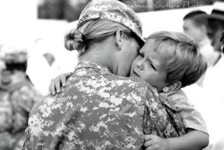 Military moms and dads