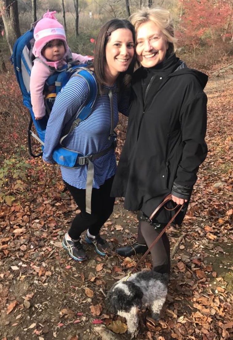 Woman runs into HRC on a hike Westchester