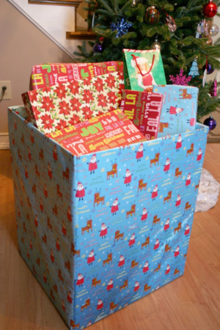 Christmas morning box