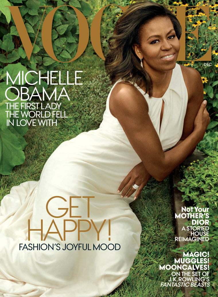 First lady Michelle Obama Covers December Issue of Vogue