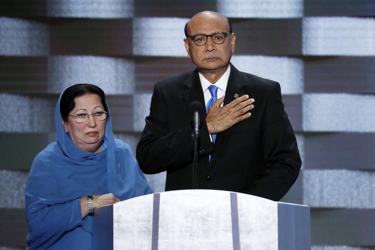 Image: Ghazala and Khizr Khan