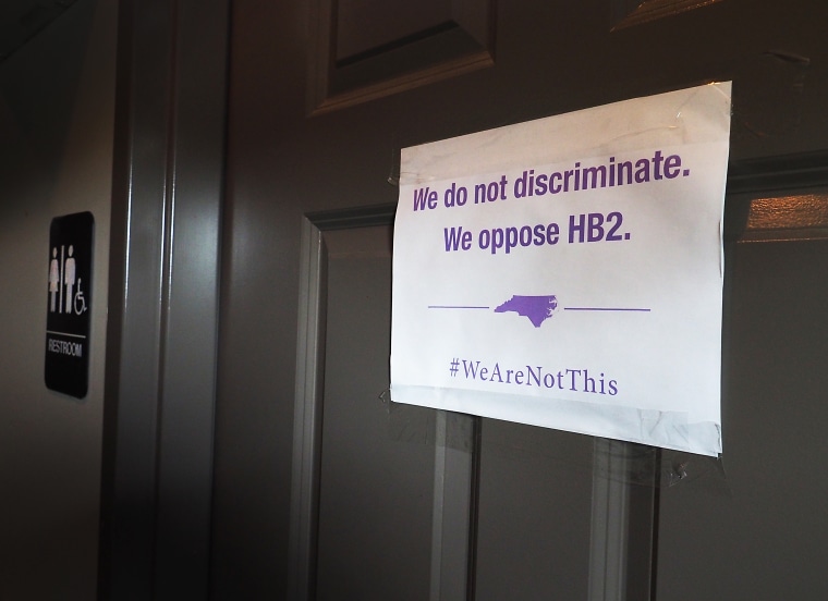 North Carolina Clashes With U.S. Over New Public Restroom Law