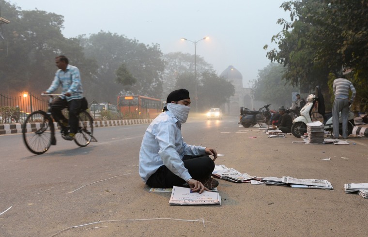 Image: INDIA-POLLUTION-ENVIRONMENT-DELHI