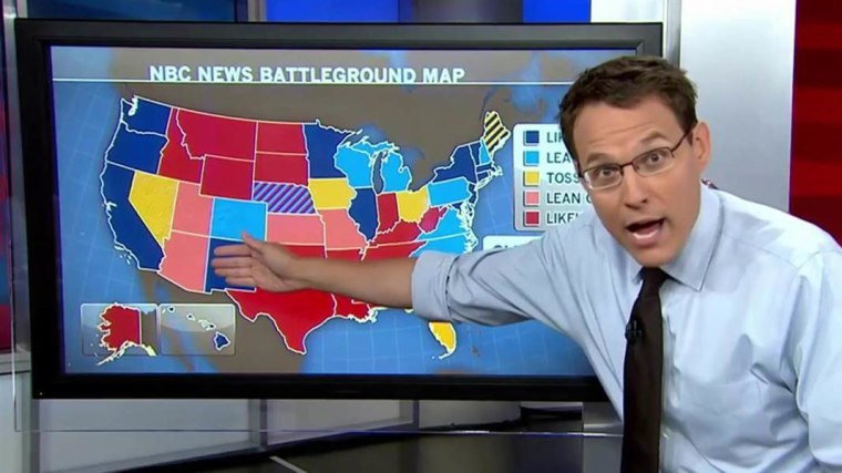 Steve Kornacki and his finger map.