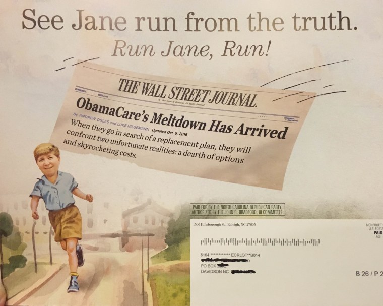 An anti-Jane Campbell flyer