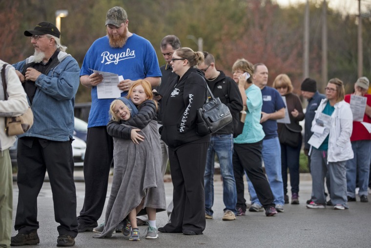 Image: Nation Goes To The Polls In Contentious Presidential Election Between Hillary Clinton And Donald Trump