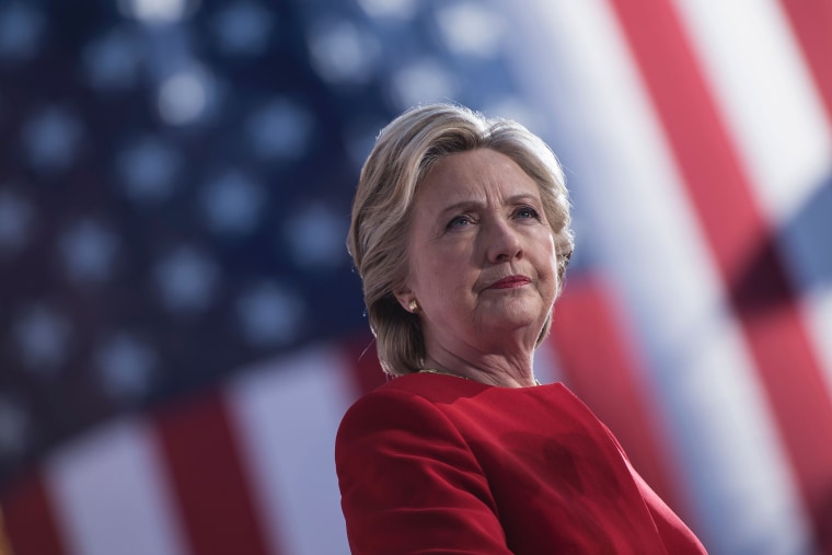 Image: Democratic presidential nominee Hillary Clinton