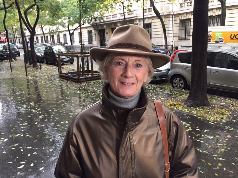 Gennevieve Derouvre is a 60-year-old writer in Paris.