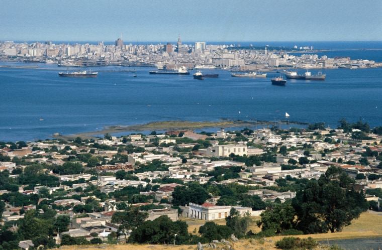 Skyline of Montevideo