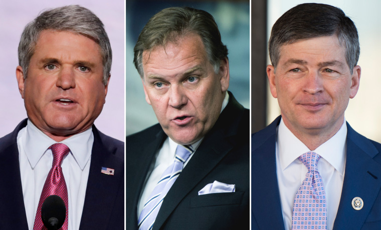 Rep. Mike McCaul, Michigan Rep. Mike Rogers, Texas Rep. Jeb Hensarling