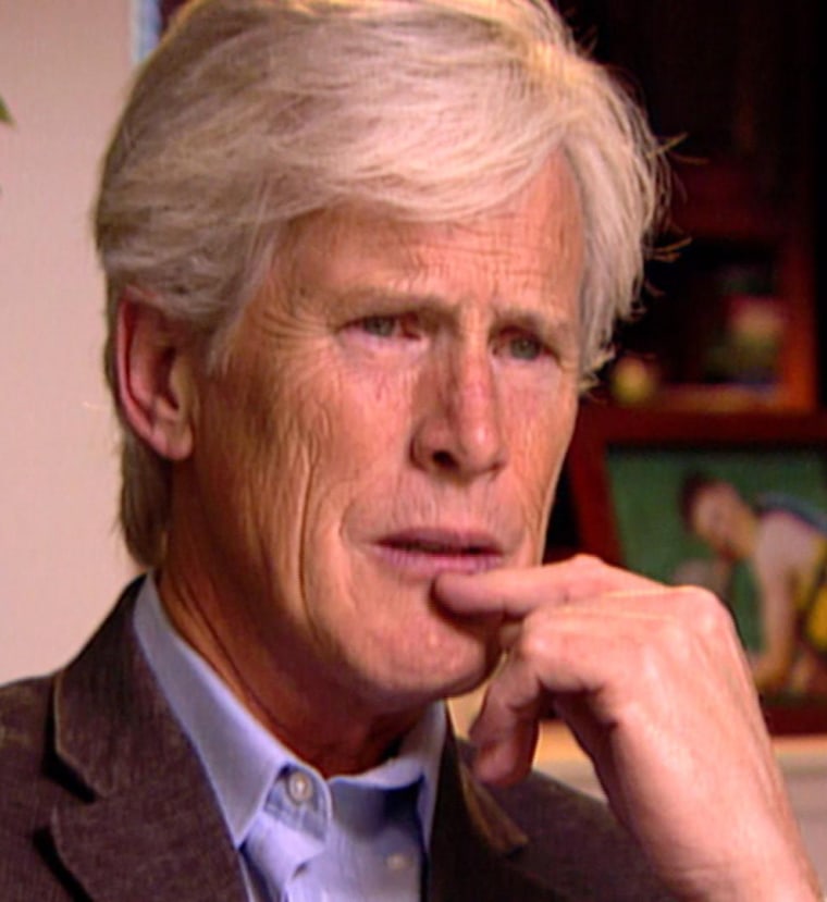 Keith Morrison listening during an interview for Dateline's 2010 two-hour program on the case.