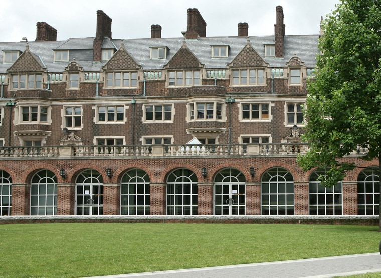 The campus of the University of Pennsylvania in Philadelphia.