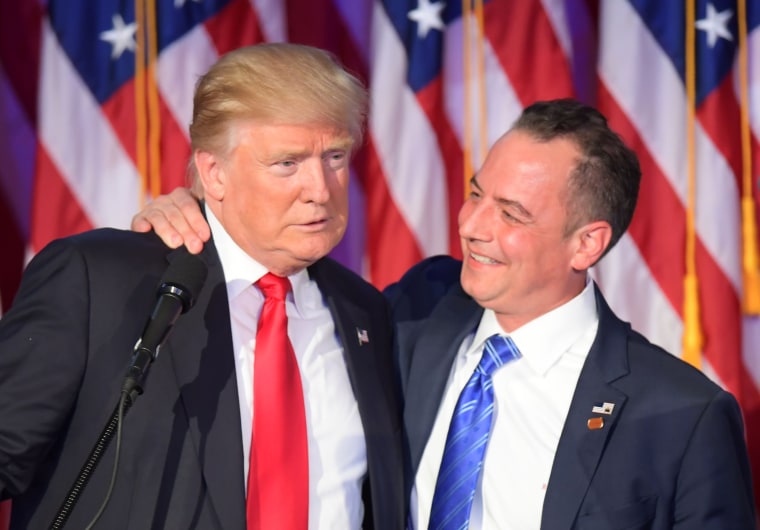 Image: Donald Trump and Reince Priebus