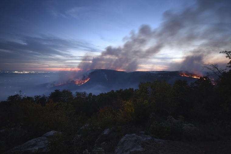 Image: Tennessee wildfire