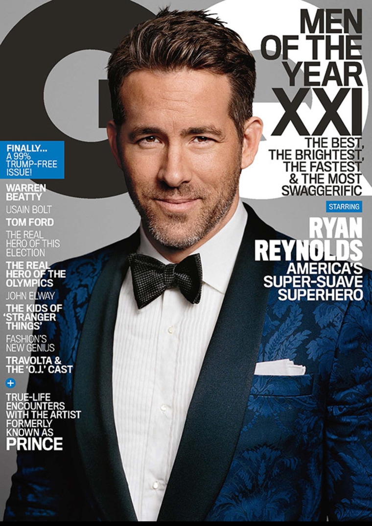 GQ Cover Ryan Reynolds