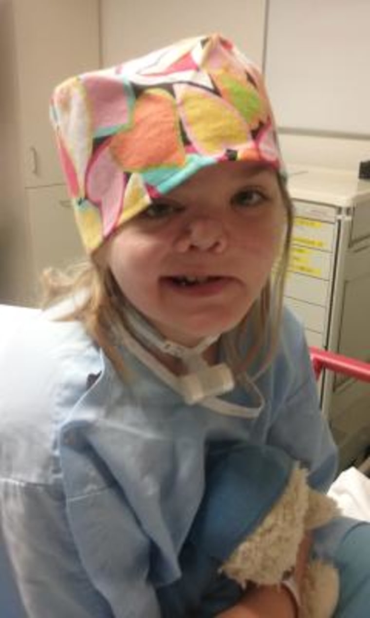 Amber-Rose Kordiak needed facial reconstruction surgery