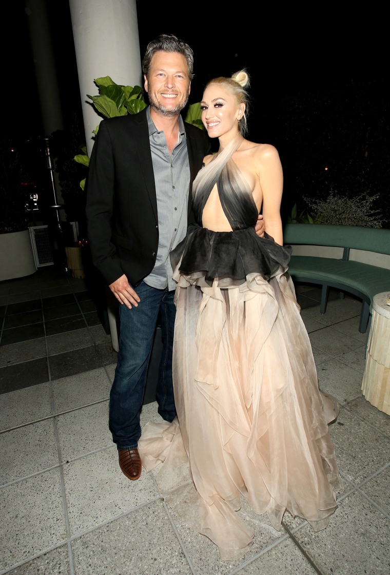 Blake Shelton and Gwen Stefani