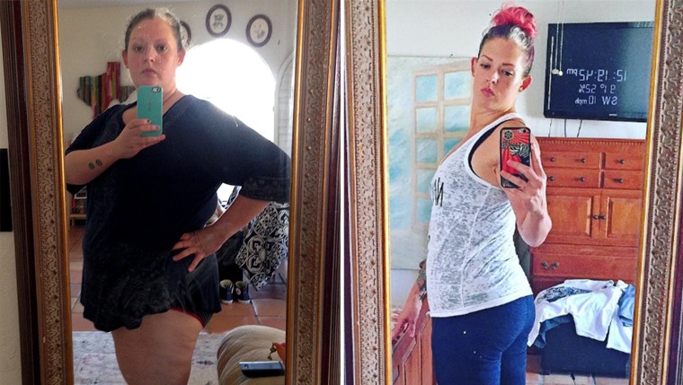 Misty Mitchell cut alcohol out of her diet and lost 139 pounds.