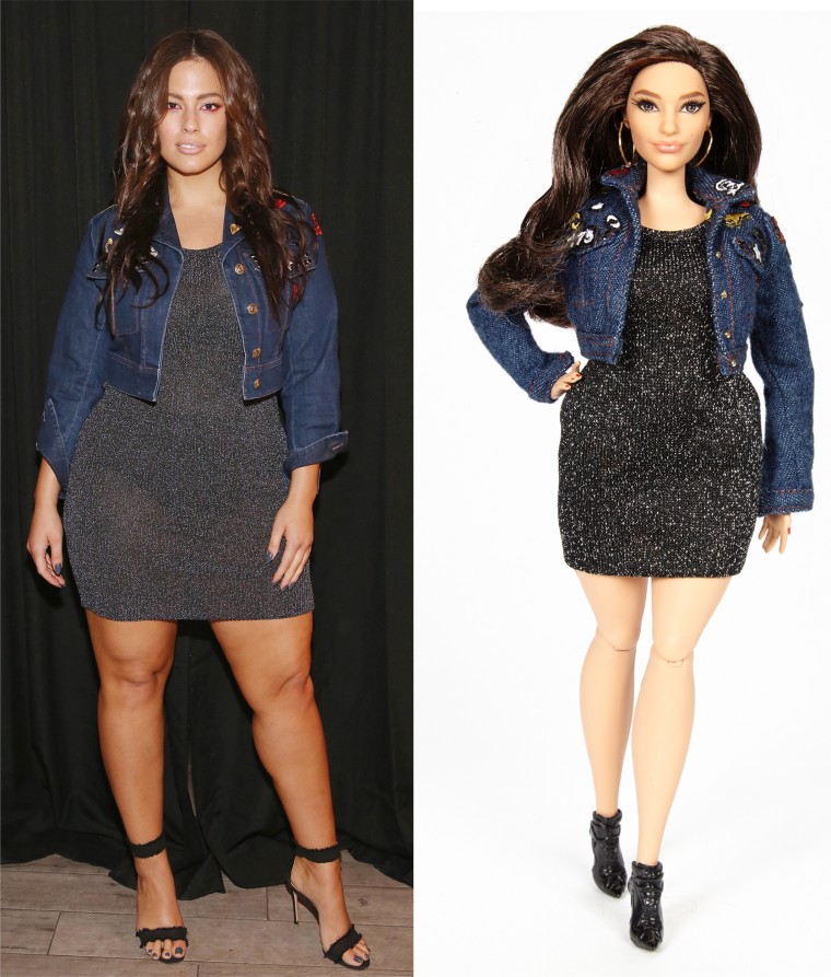 Ashley Graham was honored with her own Barbie that celebrates her curves.