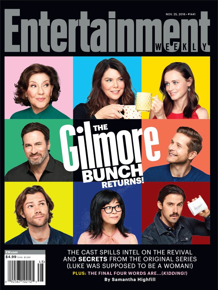 Gilmore Girls EW cover.