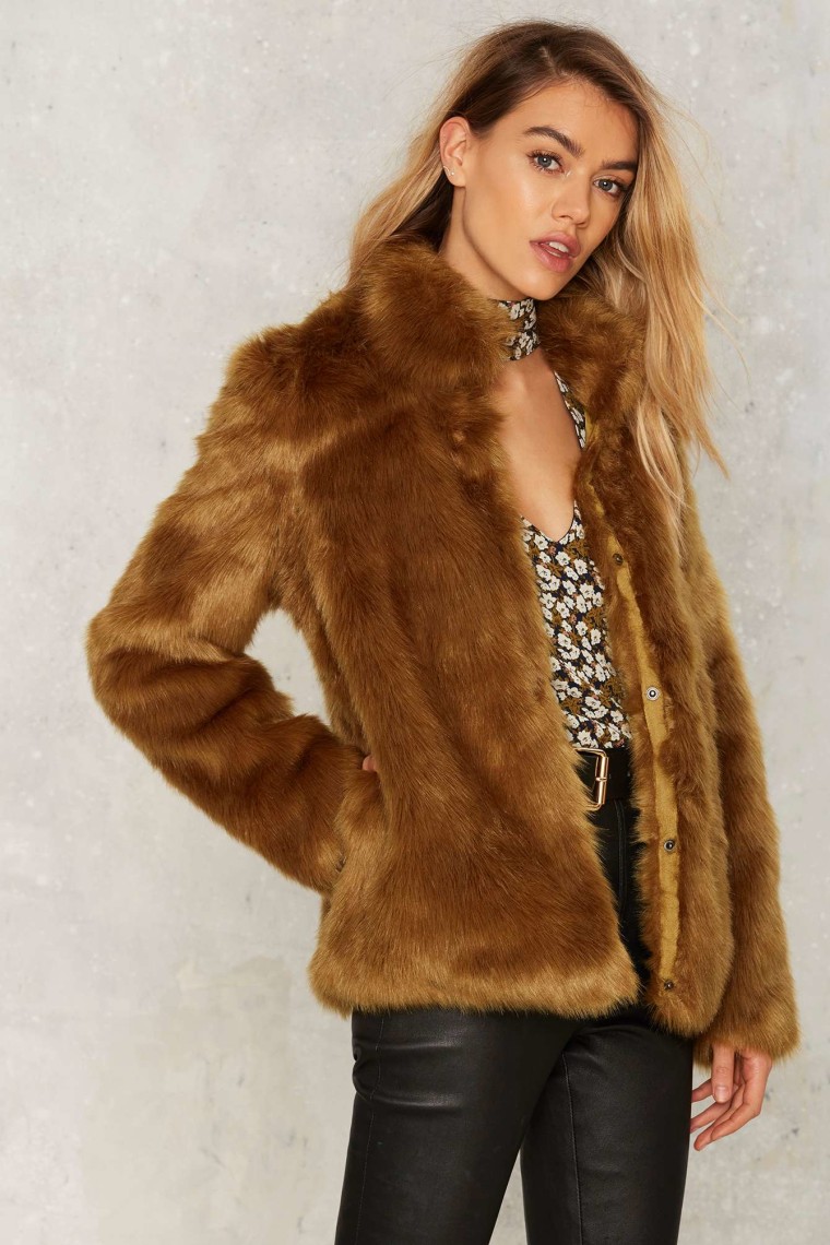 Winter coats 2016: Faux fur