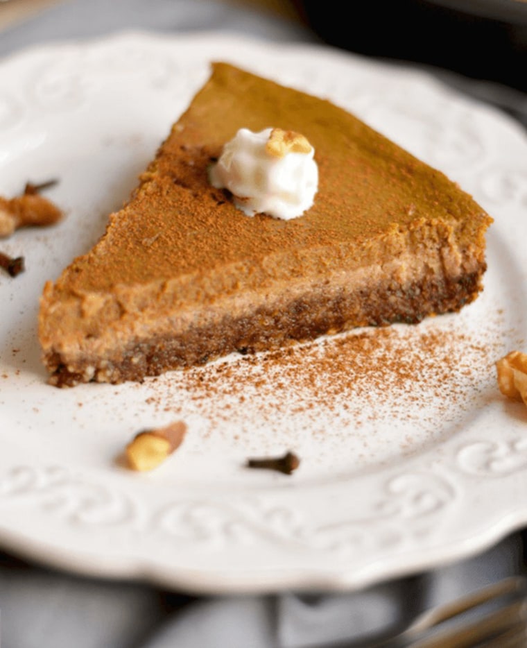 Healthy Pumpkin Pie