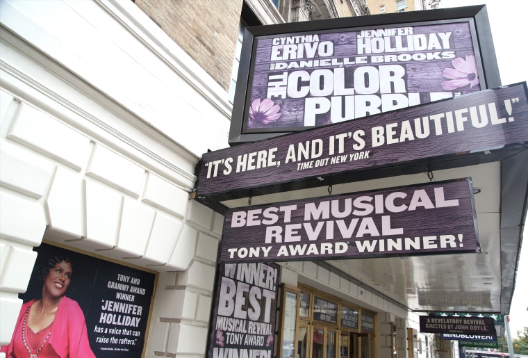Jennifer Holliday Returns To Broadway's "The Color Purple"