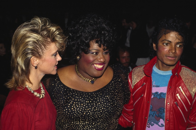 Olivia Newton-John, Jennifer Holliday, and Michael Jackson