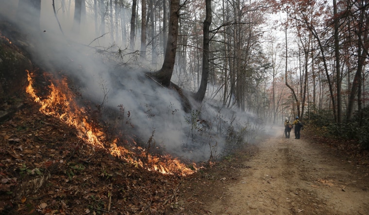 IMAGE: Clayton, Georgia, fire