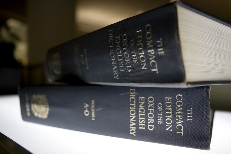 IMAGE: Compact Oxford English Dictionary