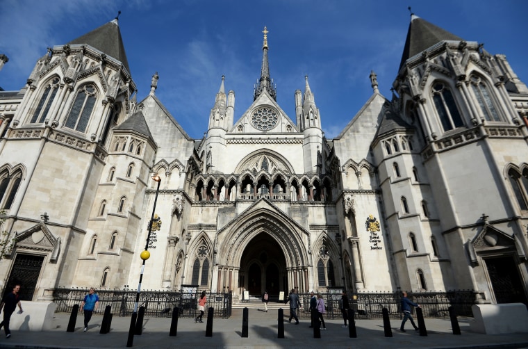 Image: The Royal Courts of Justice in London 