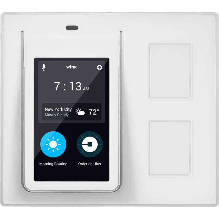 Manage lights, locks, thermostats, and more — all from a central location in your home.