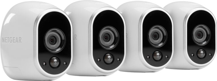 With these HD cameras, you can watch live streamed or recorded videos from your computer, smartphone or tablet using Arlo's free app.