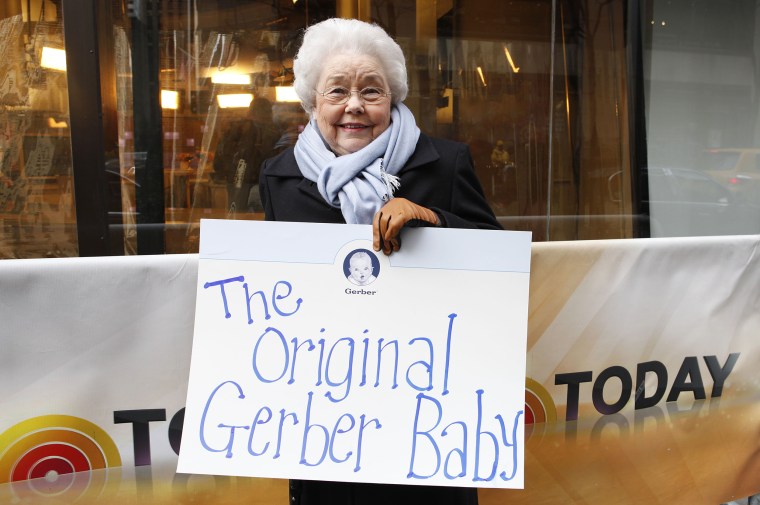 Ann Turner Cook, whose baby face launched the iconic Gerber logo