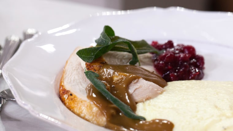 Curtis Stone's Roast Turkey with Sage Brown-Butter Gravy.TODAY, November 22nd 2016.