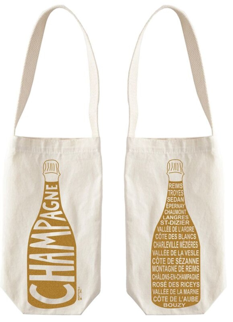Just add a bottle of bubbles to this chic bag and then toast to a beautiful friendship.